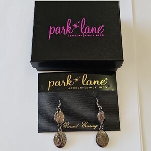 Park Lane Textured Silver Earrings
